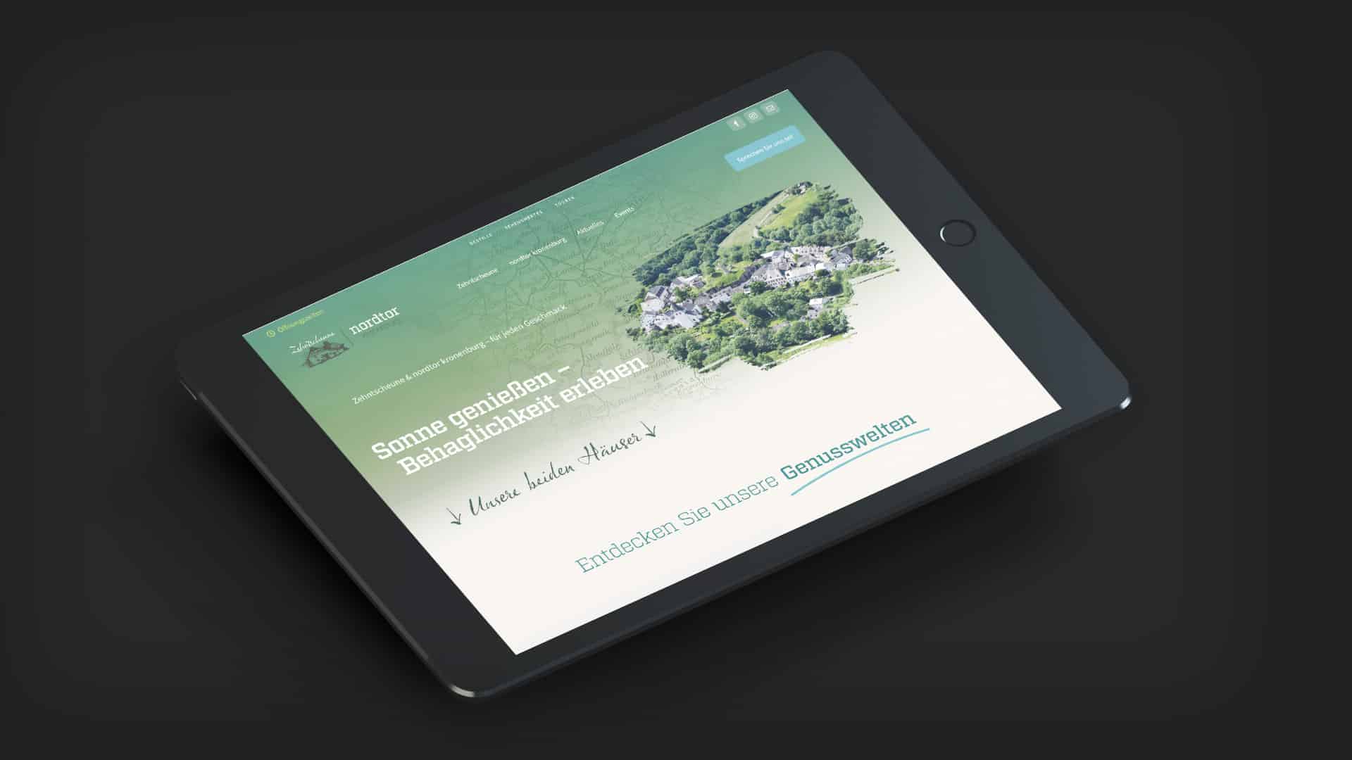Webdesign-Referenz aus dem Bereich Gastronomie